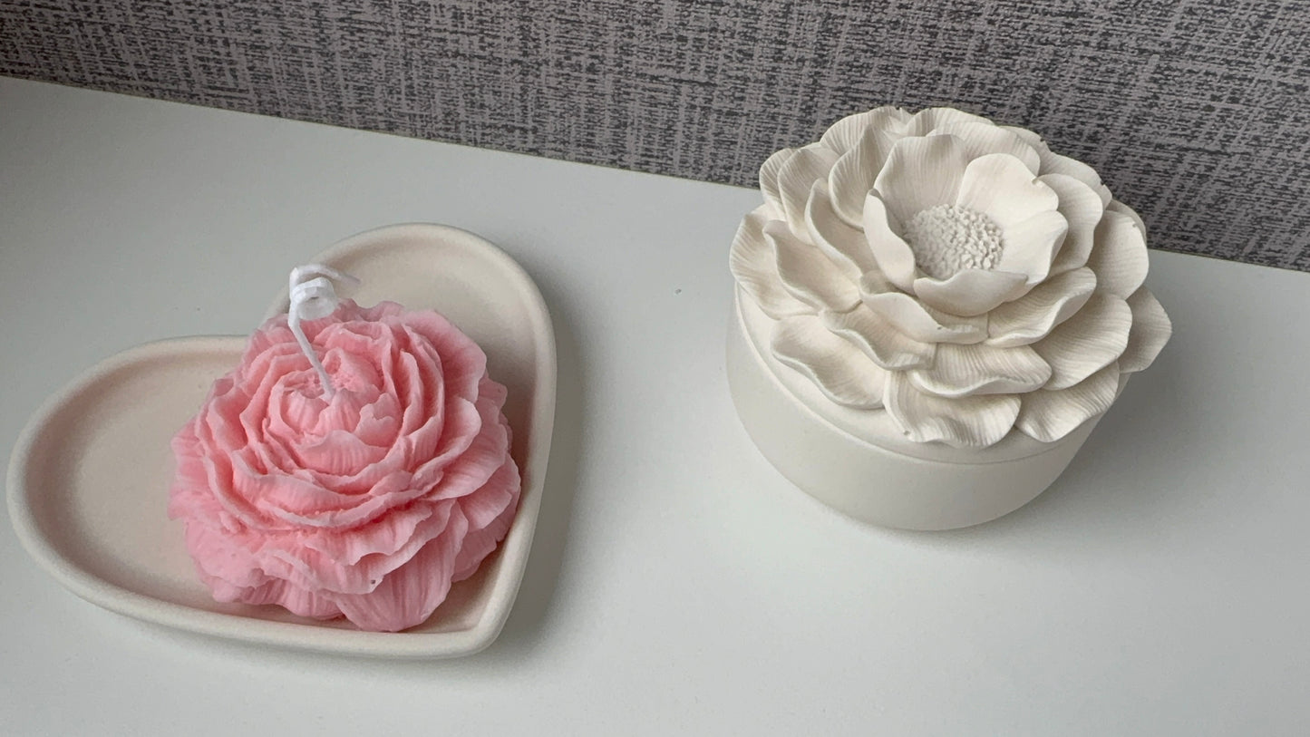 Set Flor y Corazón