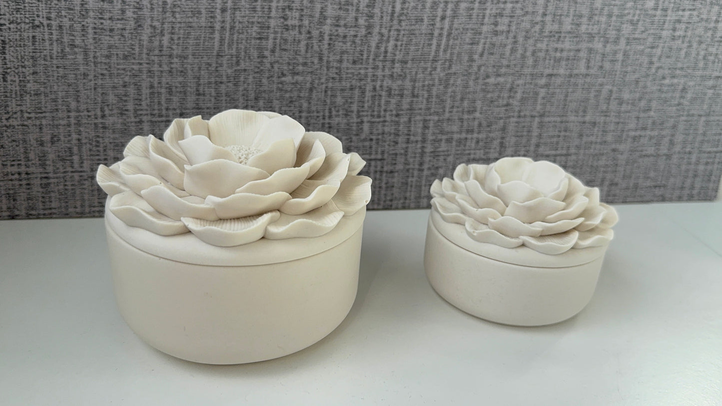 Flor de calma – Joyero decorativo artesanal