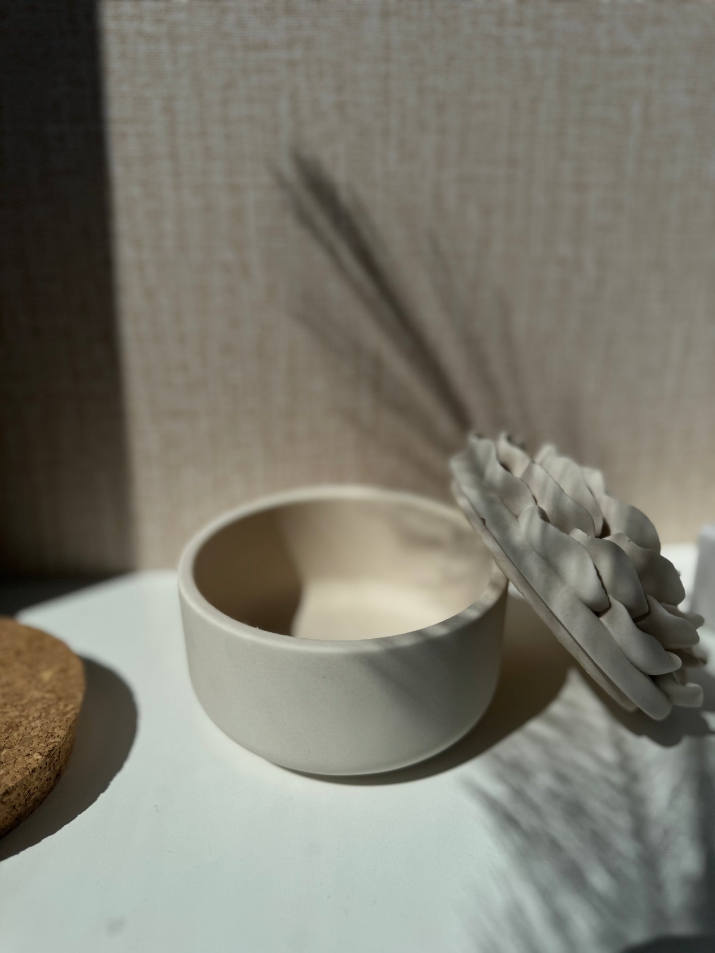 Flor de calma – Joyero decorativo artesanal