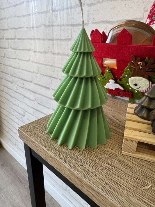 Vela Árbol Plisado-Edición Navidad