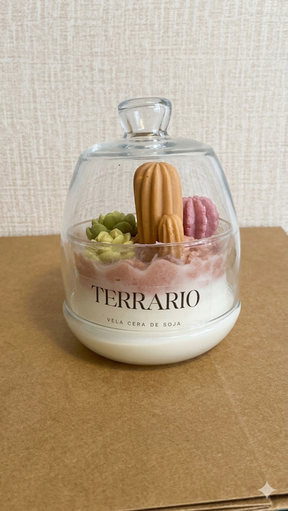 Terrario de Cera – Vela Decorativa Artesanal | Mawa Studio
